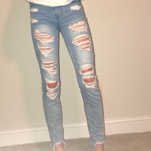 American Eagle mom jeans